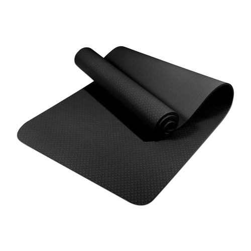 Premium black yoga - mat, x