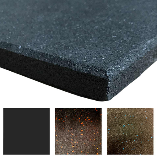 Rubber heavy duty gym mat - duty,